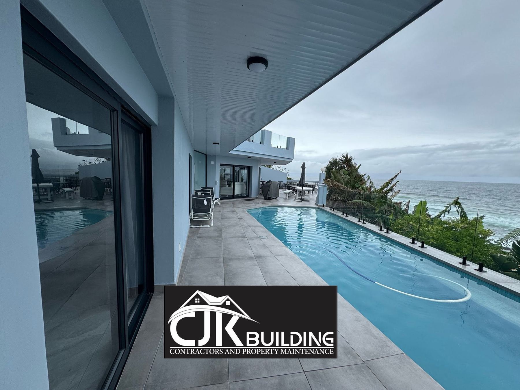 Sea-view residence renovation with pool